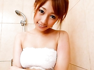 Blowjob Tiara Ayase tit fuck