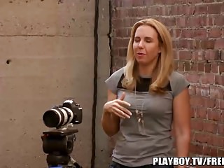 Behind the scenes at Playboy tv
