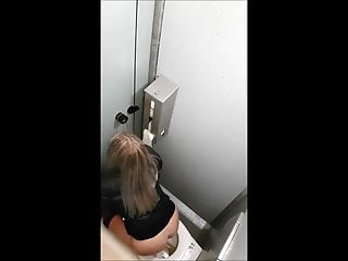 Hidden Cam Toilet Girl Voyeur - 17
